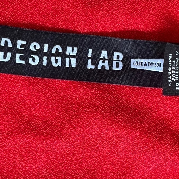 DESIGN lab bell sleeve blouse red size XS - Picture 5 of 5